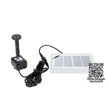 Aquarium Solar-Powered Water Spray Pump Fountain Increase Oxygen Solar Panel Kit for Garden Patio Fish Pond Pool Water Circulate