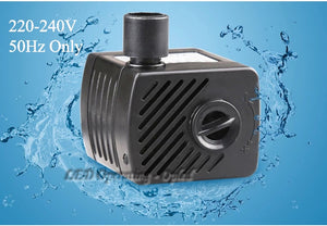 Cheap Aquarium Water Pump 2W, Super pump for aquarium fish tank, high performing water circulating pump suck on the tank