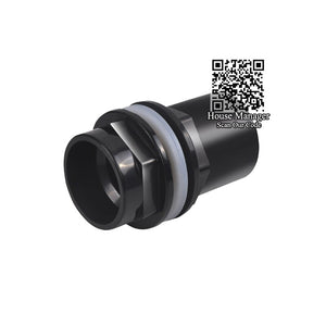 Aquarium Water Pipe Tube Connector Nozzle, Inner Diameter 20/25/32/40/50mm Hand-hole connector to connect water pipe accessories