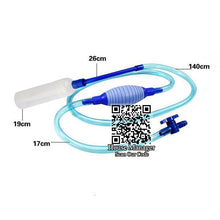 250cm Aquarium Cleaning Tool Syphon pipe Water Changer Cleaner, Valve Control outlet Vacuum Suction Hose Pump Wash for Fish Tank