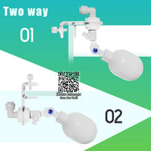 Aquarium Automatic Water Valve, Floating Ball to control water Turn On Off water for fish tank, Water Replenishing Valve, 2ways