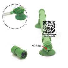 Aquarium Air Pump Accessories - Oxygen Air Bubble Diffuser Tube for Fish Tank Beautiful Waterscape Bubbles Wall, air pipe tube