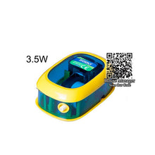 Fish Tank Air Pump Compressor Aquarium increase Oxygen,Single Double Air Outlets for fish Tank Aerator Aquarium, Air Bubble pump