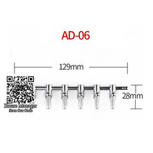 Air Split-flow Connectors, Air Valve Check, Stainless Steel Adjustable air flow Diverter Splitter for air compressor pump parts