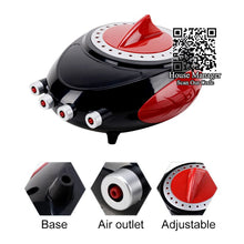 Newest for Aquatic Aquarium bubble Air PUMP tank, Adjustable air pump fish aquarium air Compressor, control regulate Oxygen Pump