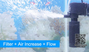 Cheap 4W 6W Submersible Air Pump for aquarium fish tank, aquarium pump for Air Oxygen Increase internal Filter Water Flow