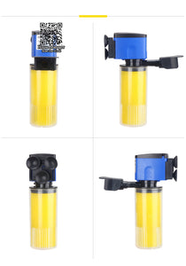 aquarium air pump, underwater Air Compressor aquarium accessories to increase air for fish, fish tank pump 12,15,20,30,40W