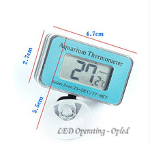 Waterproof Digital Thermometer, Super for Aquarium LCD Digital Thermometer Fish Tank Temperature Control