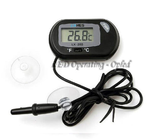 Super for Aquarium LCD Digital Thermometer Fish Tank Temperature Control Sensor Aquarium Fish Tank Thermometer Wired