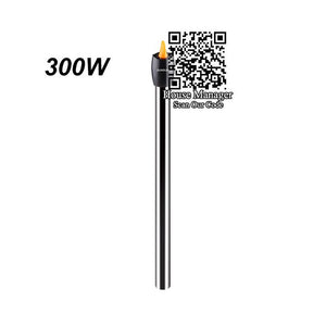 Aquarium Fish Tank Adjust Temperature Controller Stainless Steel Heating Rod, 25~500W Submersible Aquarium Heater for Fish Tank