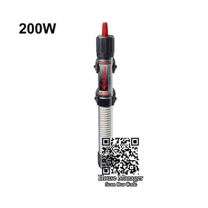 25~300W Aquarium Glass Heater Heating Rod Submersible Blastproof Adjustable Temperature Controller For fish tank to heat water