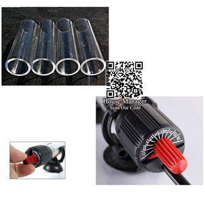 25~300W Aquarium Glass Heater Heating Rod Submersible Blastproof Adjustable Temperature Controller For fish tank to heat water