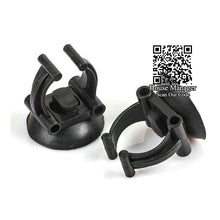 5pcs Suction Cup Sucker Clip for Aquarium Heating Rod Heater, Black Fixed Sitting Holder settle Wire Pipe LED Light to tank wall