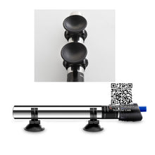 5pcs Suction Cup Sucker Clip for Aquarium Heating Rod Heater, Black Fixed Sitting Holder settle Wire Pipe LED Light to tank wall