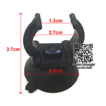 5pcs Suction Cup Sucker Clip for Aquarium Heating Rod Heater, Black Fixed Sitting Holder settle Wire Pipe LED Light to tank wall