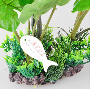 Super for aquarium waterscape - aquarium decoration artificial plants for aquarium, aquarium grass water plants aquatic plant