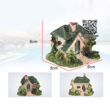 Aquarium Ornament House Decoration Waterscape Sea View Seascape / Country Village Villa villadom quinta praetorium for fish tank