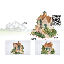 Aquarium Ornament House Decoration Waterscape Sea View Seascape / Country Village Villa villadom quinta praetorium for fish tank