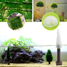 Moss Bed / Ball / Christmas tree for aquarium moss water plants modeling, Aquarium Fish Tank Waterscape Grass Moss design shape