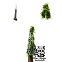 Moss Bed / Ball / Christmas tree for aquarium moss water plants modeling, Aquarium Fish Tank Waterscape Grass Moss design shape