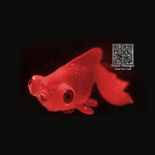 Fluorescent Artificial Fish Toy, Clownfish Rumble Fish Goldfish model toy with suction cup sucker play with fish aquarium tank