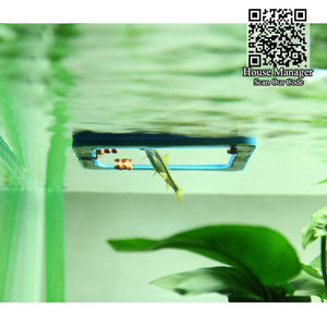 Aquarium Feeding Tool, feeding fish Floating Feeder Ring keep food for fish - Floating Food Tray Square / Round for your choice