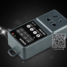 aquarium Timer Socket time set to control Water Filter Wave Pump + aquarium LED Light + UV Lamp + Air Pump controller