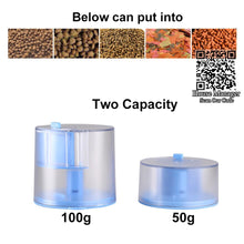 Automatic feeder for fish Shrimp Turtle tank, Control food outlet, Auto Fish Feeder Timer Food Feeding 8/12/24hour Timer Feeding